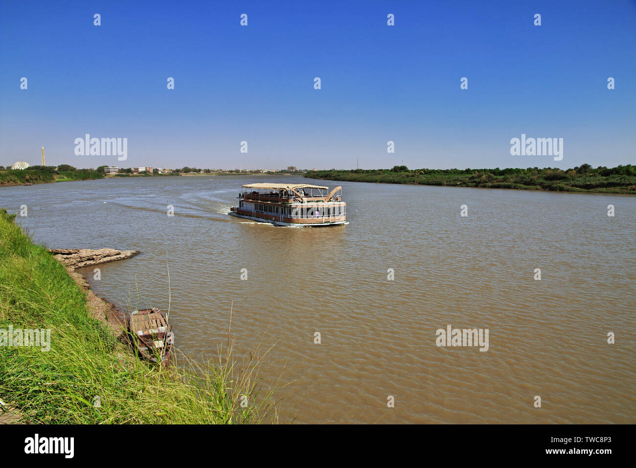 Nil Khatroun, Sudan Stockfoto