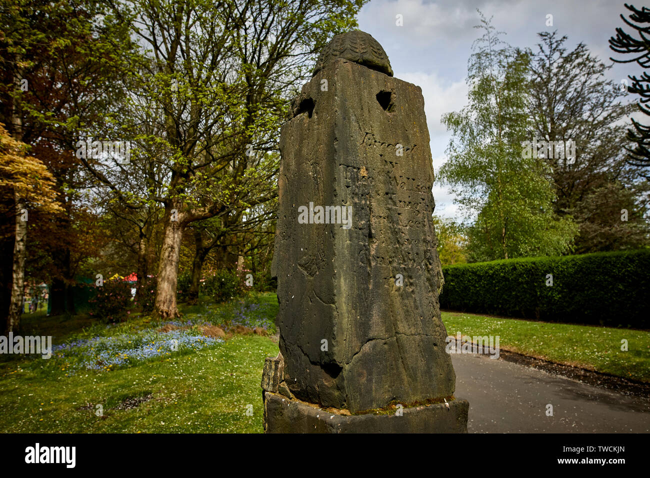 Feder Familientag an der Stamford Park in Tameside. Stockfoto