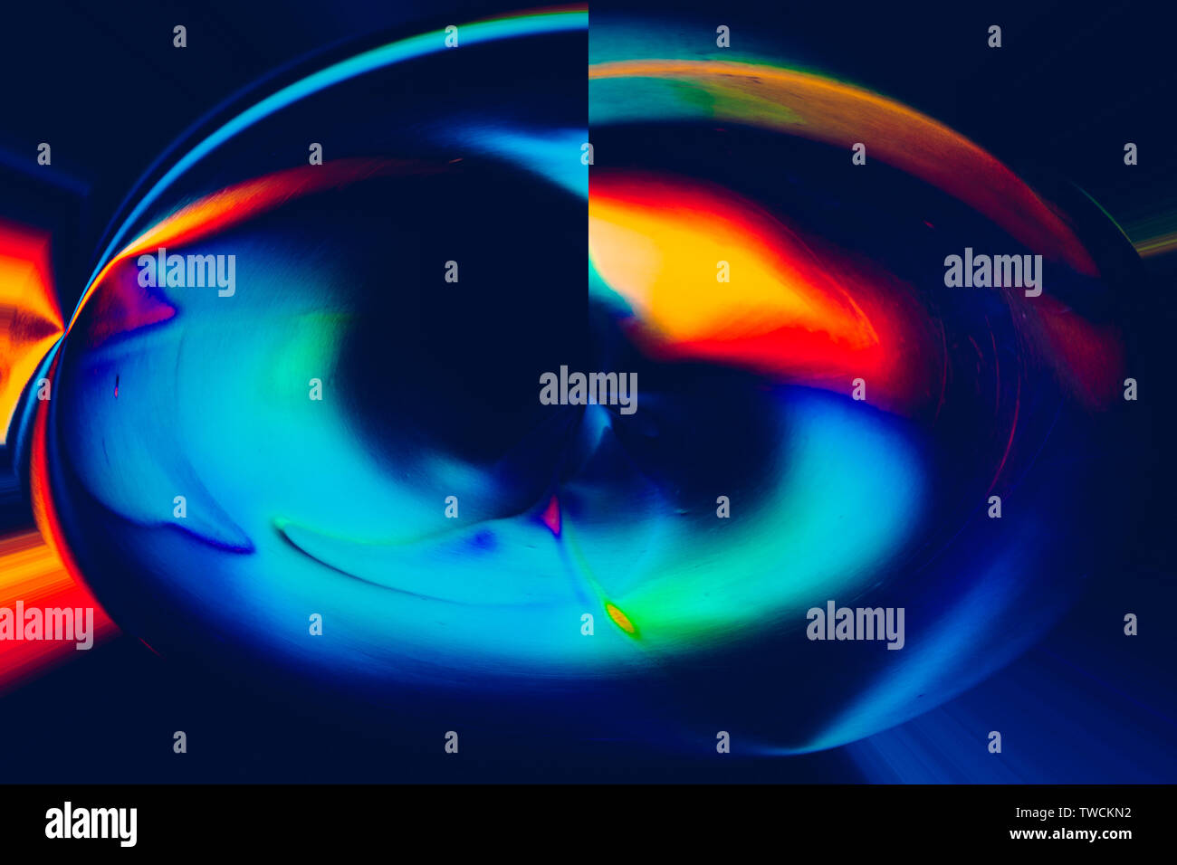 Psychotrope und abgerundeter Hintergrund mit hellen Farben Stockfoto Psychotrope und abgerundeter Hintergrund mit hellen Farben Stockfoto