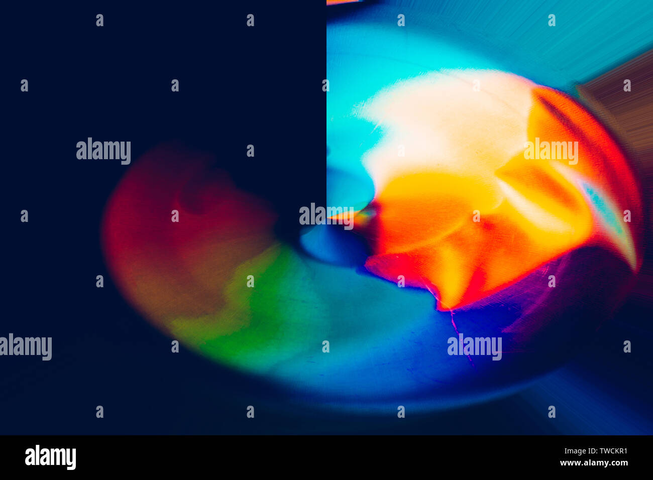 Psychotrope und abgerundeter Hintergrund mit hellen Farben Stockfoto Psychotrope und abgerundeter Hintergrund mit hellen Farben Stockfoto