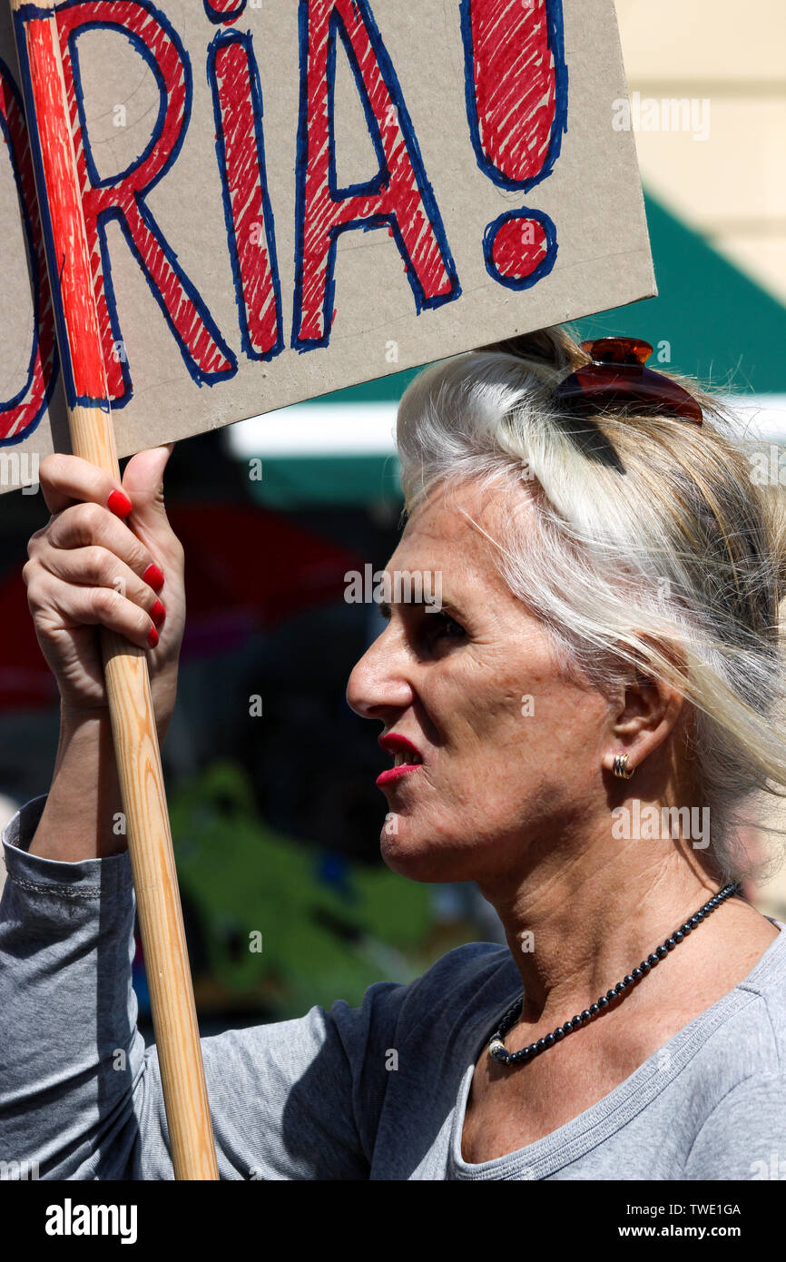 Helsinki Pride Parade 2015 in Helsinki, Finnland Stockfoto