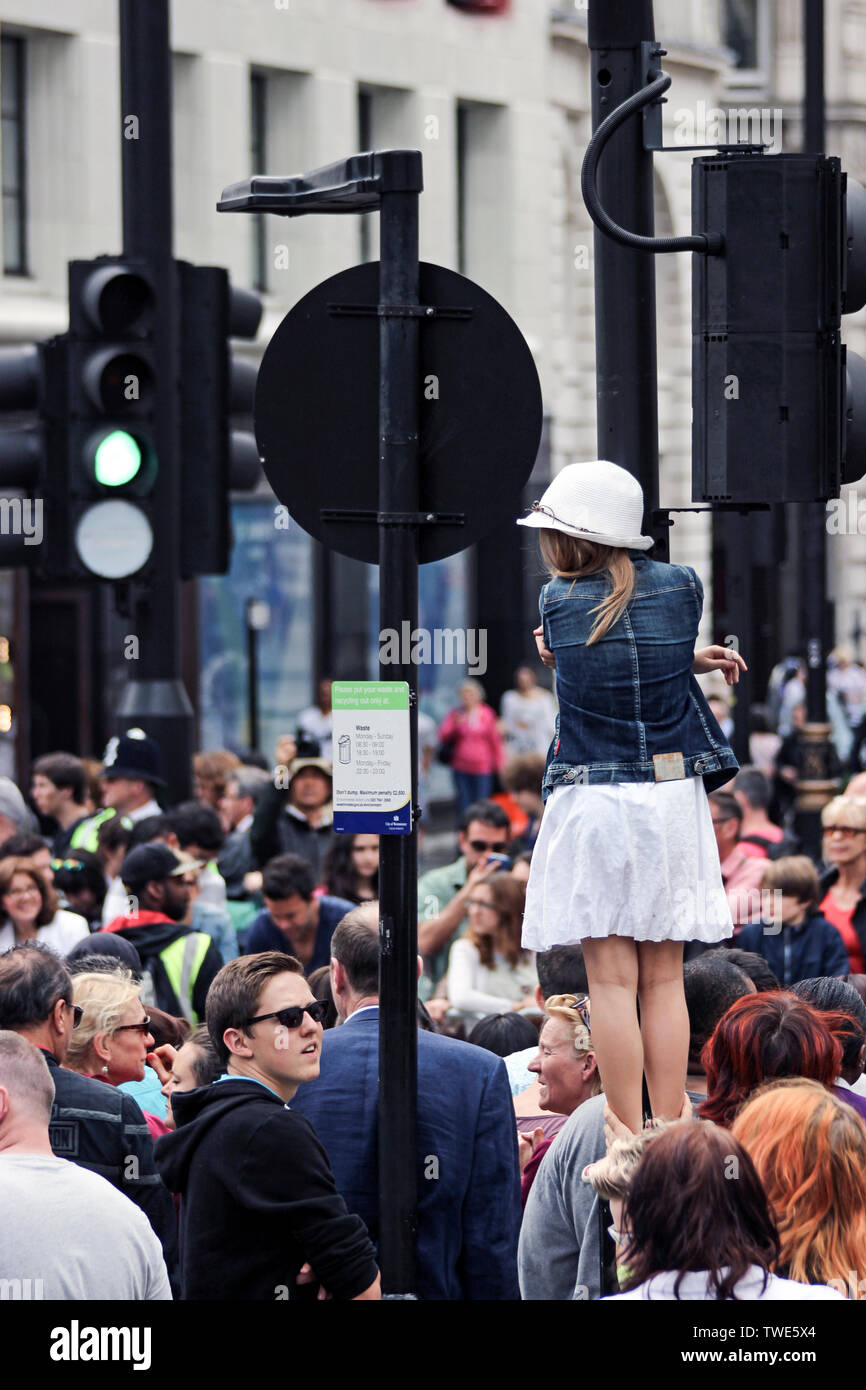 Stolz in London Parade 2014 in London, England Stockfoto