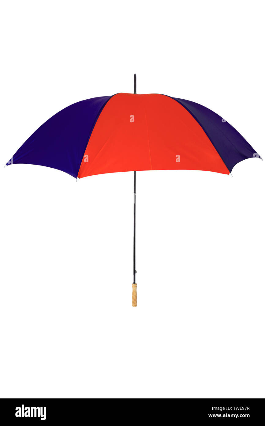 Nahaufnahme eines Regenschirms Stockfoto