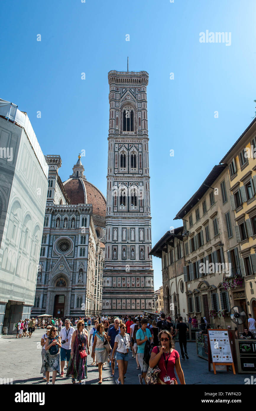 Italienische Szene aus Florenz, Toskana, Italien Stockfoto