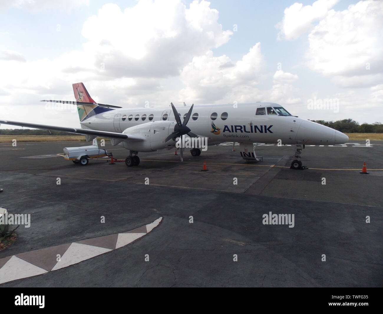 Phalabora Flughafen, Südafrika Stockfoto