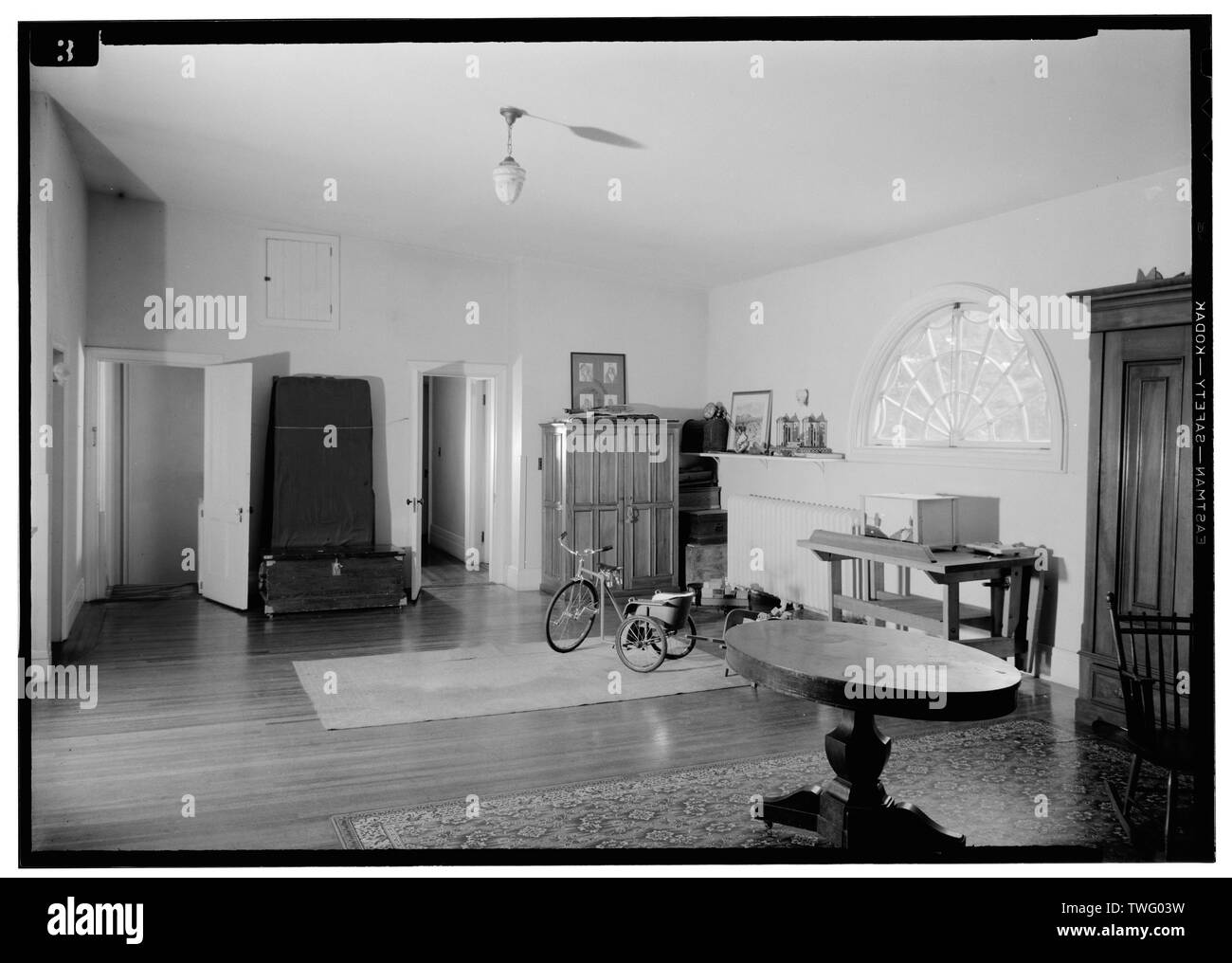 Spielzimmer, Juli 1941. - Springwood, Hyde Park, Dutchess County, NY Stockfoto