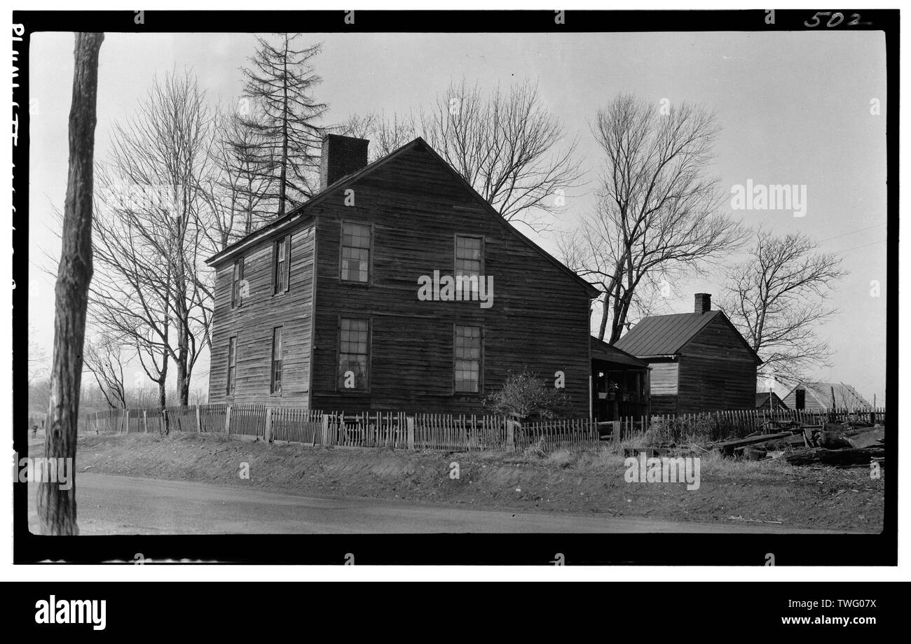 - Plunkett-Meeks Store und House, Appomattox Appomattox, County, VA; Boucher, Jack E, Fotograf; Peterson, C E, Fotograf Stockfoto