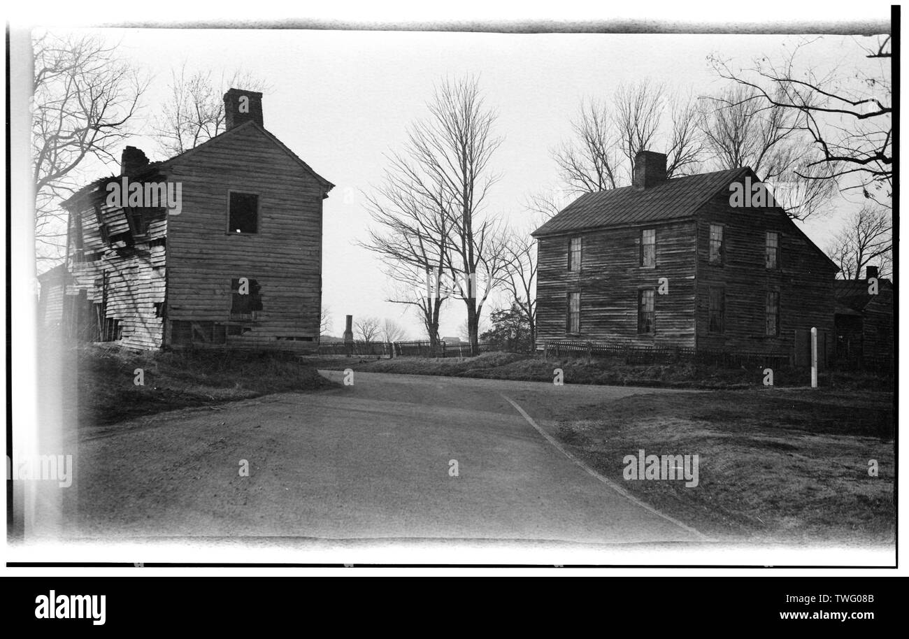 - Plunkett-Meeks Store und House, Appomattox Appomattox, County, VA; Boucher, Jack E, Fotograf; Peterson, C E, Fotograf Stockfoto