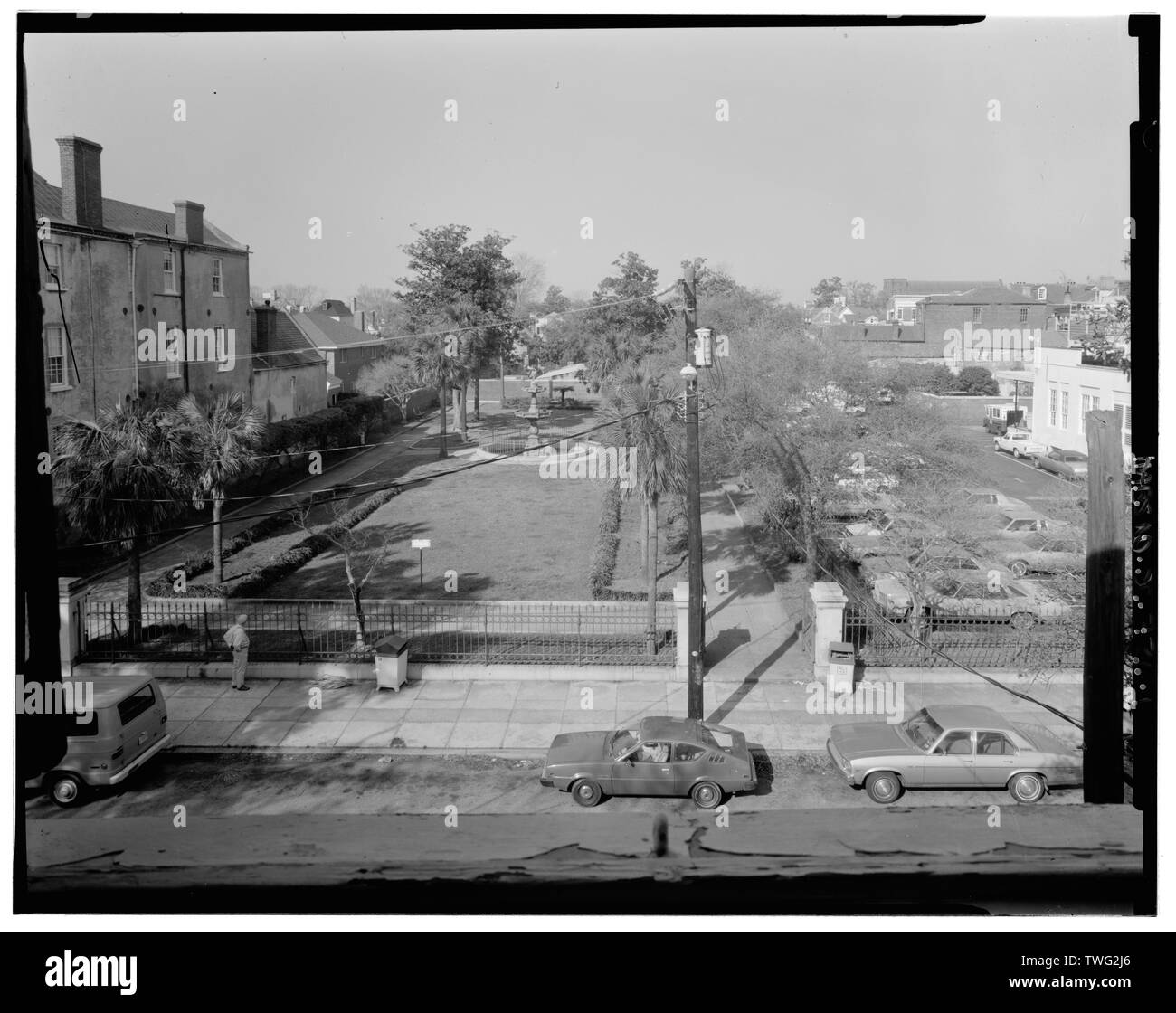 - Post Office Park, 73 Sitzung Straße, Charleston, Charleston County, SC; Charleston Verein; Barbot und Scyle; US-Gericht; US Custom House; Bayless, Charles N, Fotograf Stockfoto