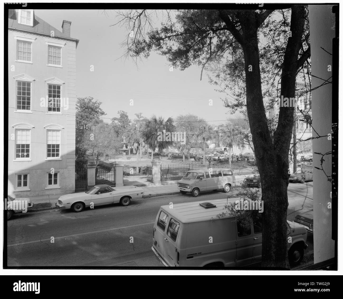 - Post Office Park, 73 Sitzung Straße, Charleston, Charleston County, SC; Charleston Verein; Barbot und Scyle; US-Gericht; US Custom House; Bayless, Charles N, Fotograf Stockfoto