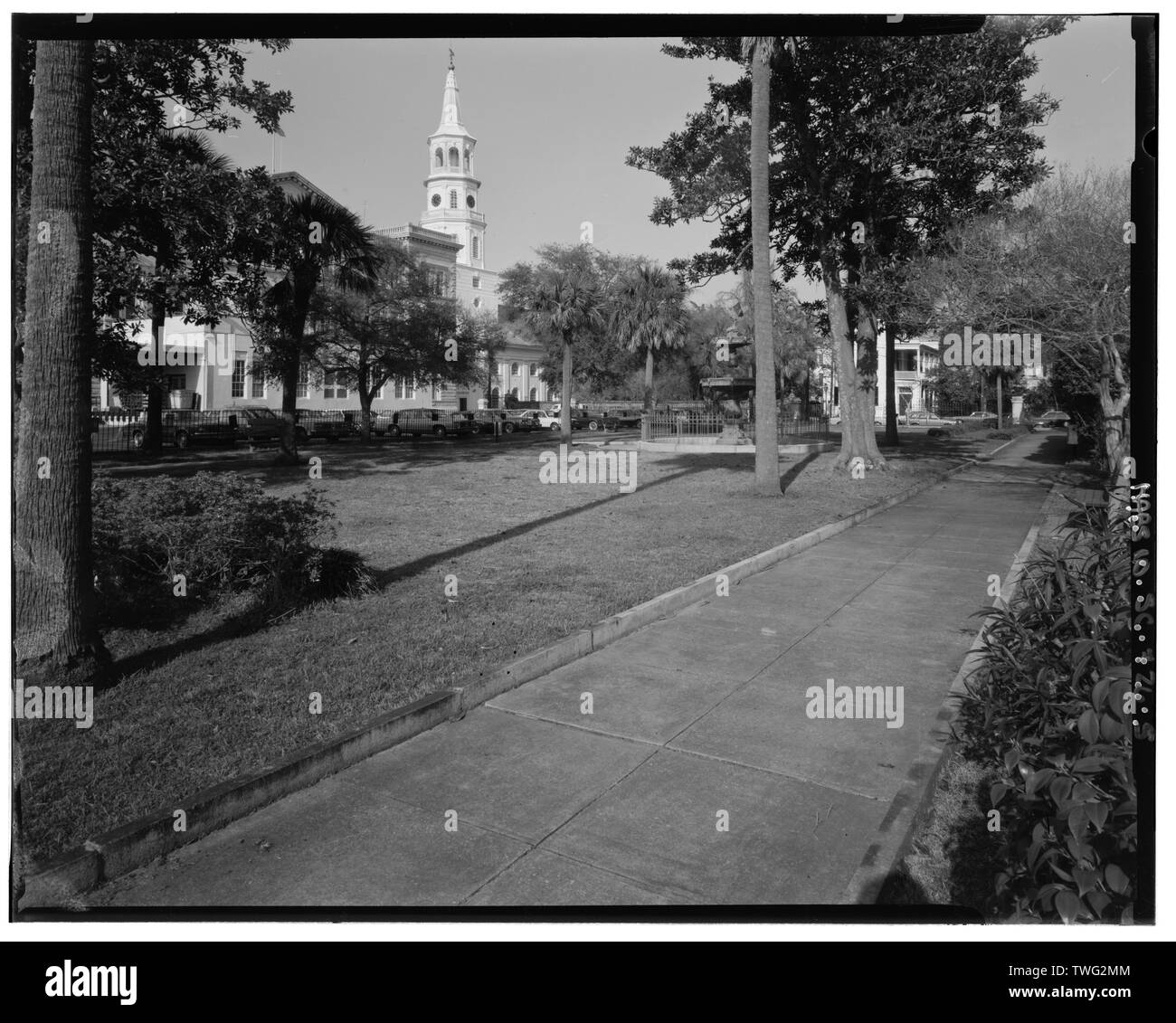 - Post Office Park, 73 Sitzung Straße, Charleston, Charleston County, SC; Charleston Verein; Barbot und Scyle; US-Gericht; US Custom House; Bayless, Charles N, Fotograf Stockfoto