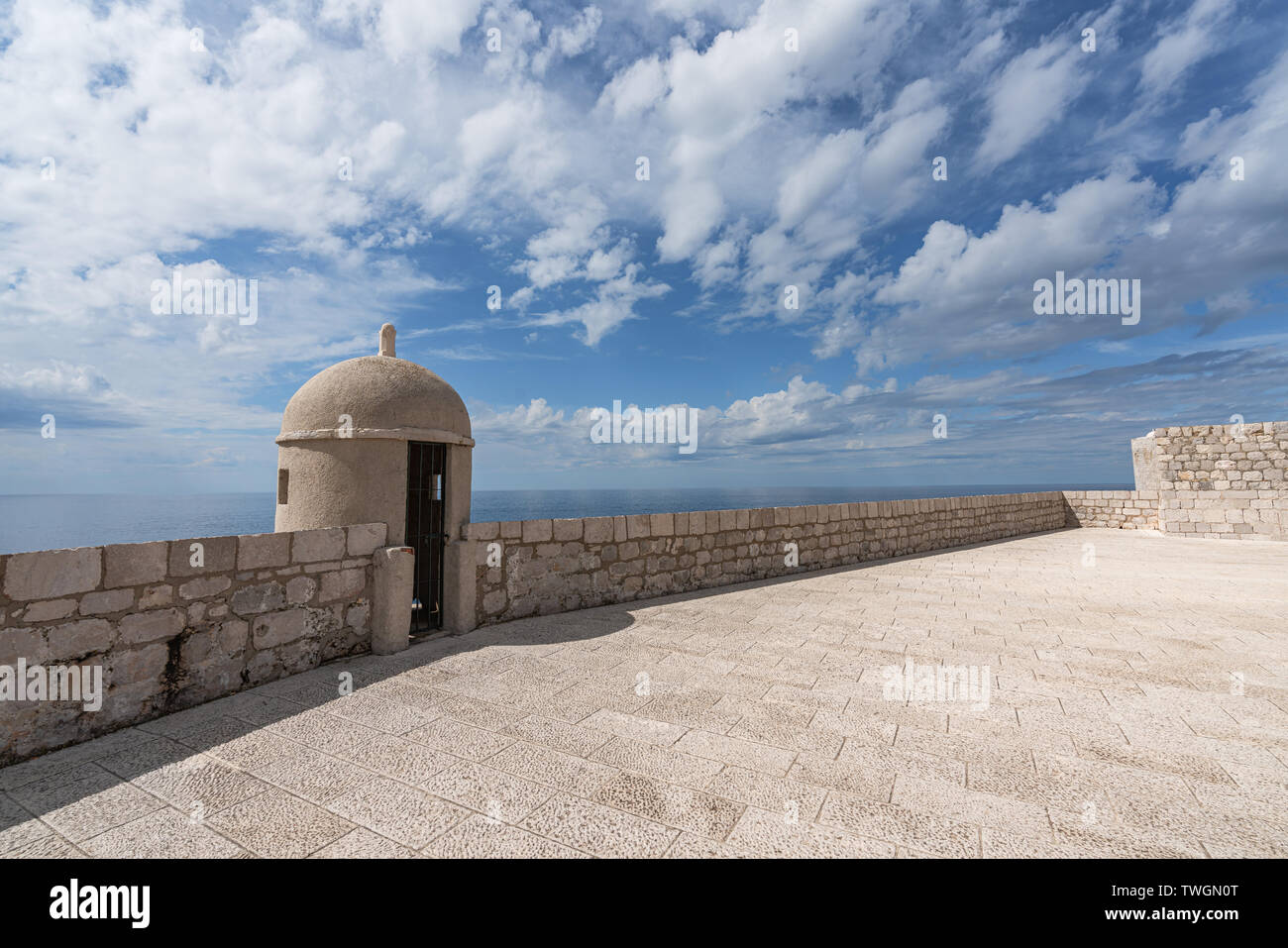 Die Altstadt von Dubrovnik, Kroatien Stockfoto