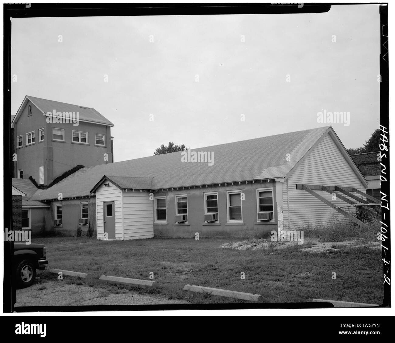 - Raritan Arsenal, Bürogebäude, 2890 Woodbridge Avenue, Bonhamtown, Middlesex County, New Jersey Stockfoto