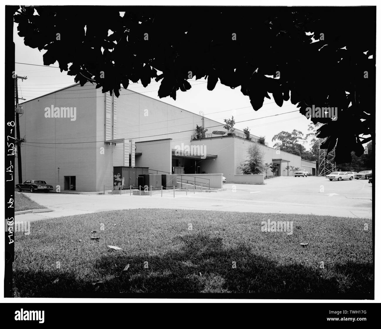 Hintere Höhe: Sears Department Store, 705 West University Avenue, Lafayette, Lafayette Parish, LA; George L. Dahl und Mitarbeiter Stockfoto