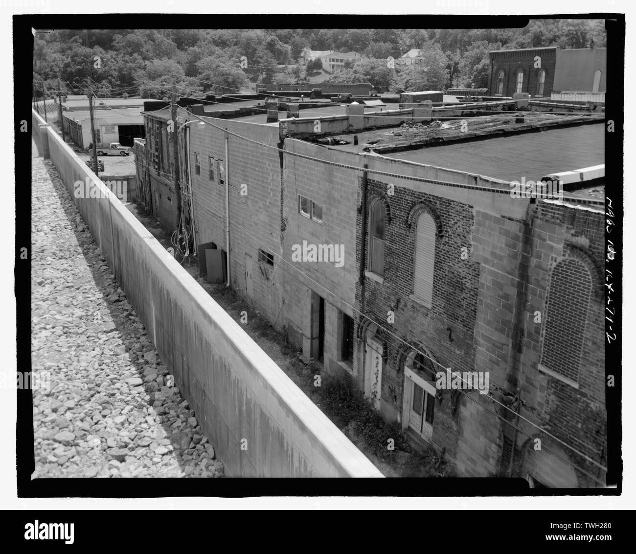 Rückansicht, Südosten - Staub und Spinnweben Antiquitäten, Block 200 von Clinton Street, Hickman, Fulton County, KY; Calloway, Deborah, Sender; Donald, Larry, Fotograf; Holland, Richard, Historiker Stockfoto