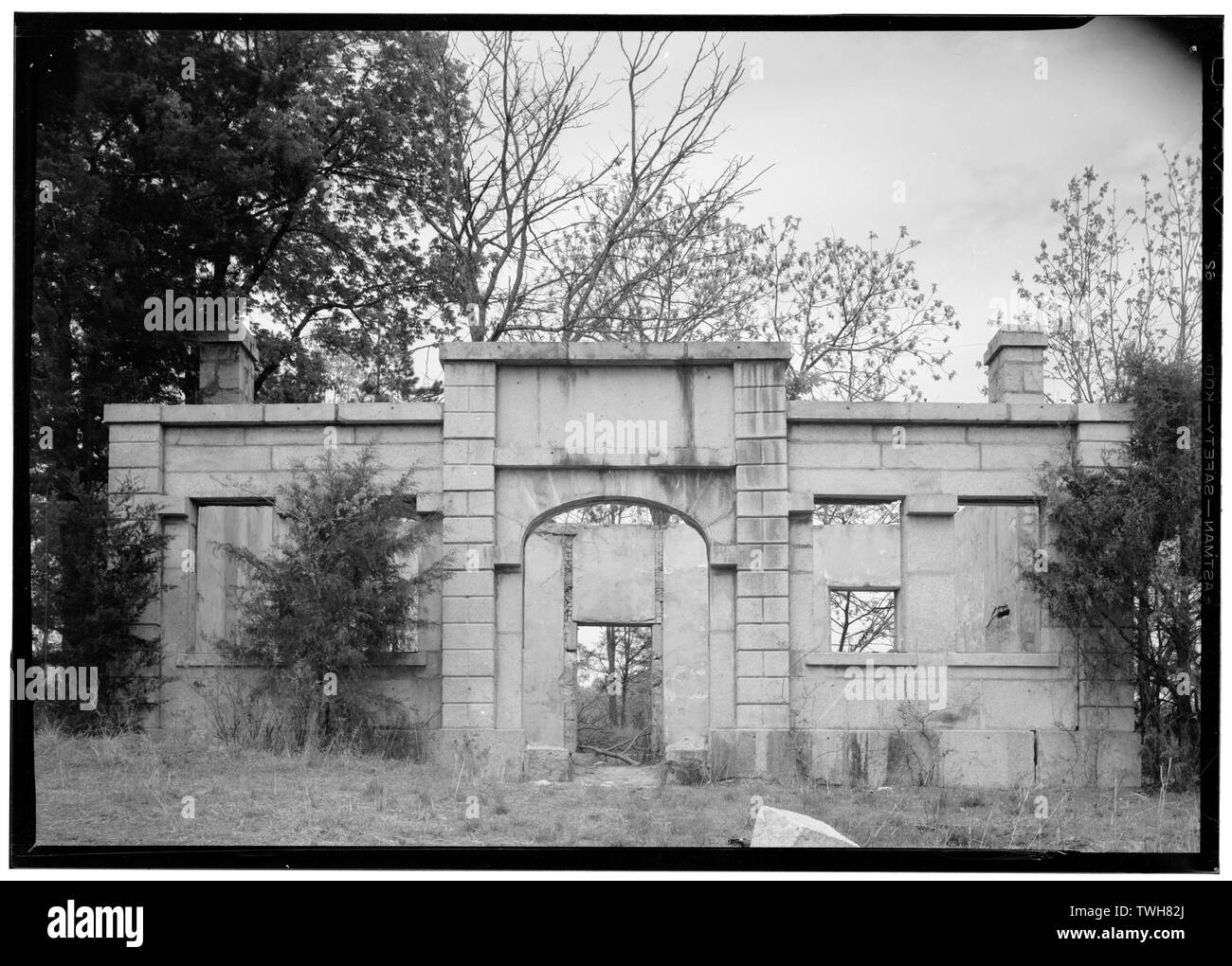 - Rocky Mount Canal, Haus, große Fälle, Chester County, SC; Baldwin, Jennifer Lee, Sender; Greene, C O, Fotograf; Nichols, Frederick D, Fotograf Stockfoto