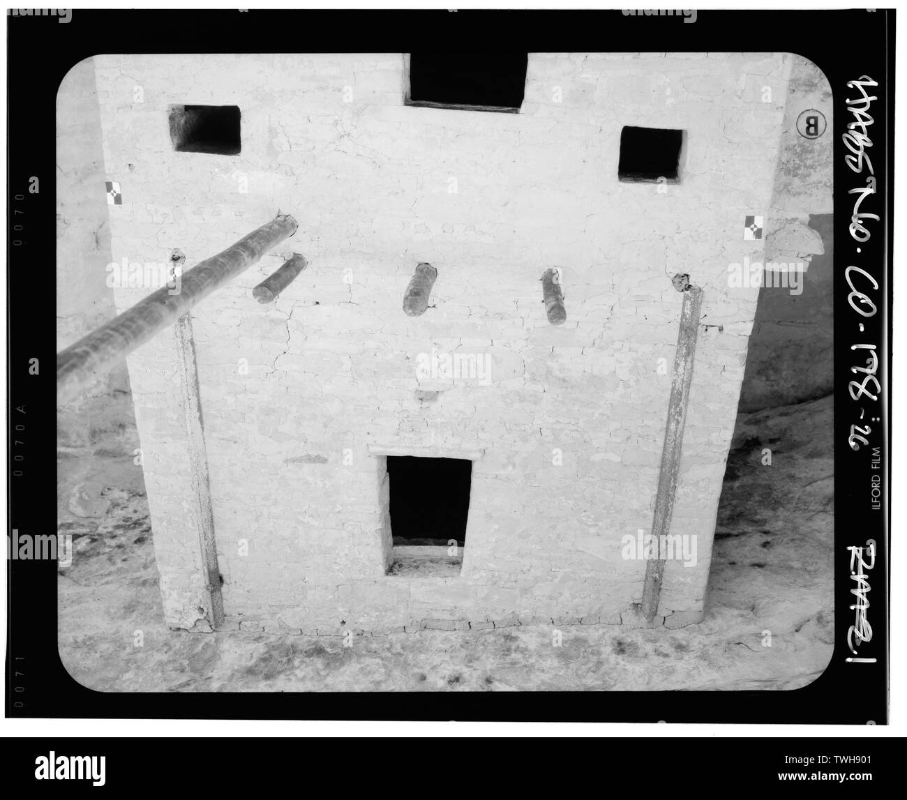 Zimmer 21 - Balkon Haus, Cortez, Montezuma County, CO Stockfoto