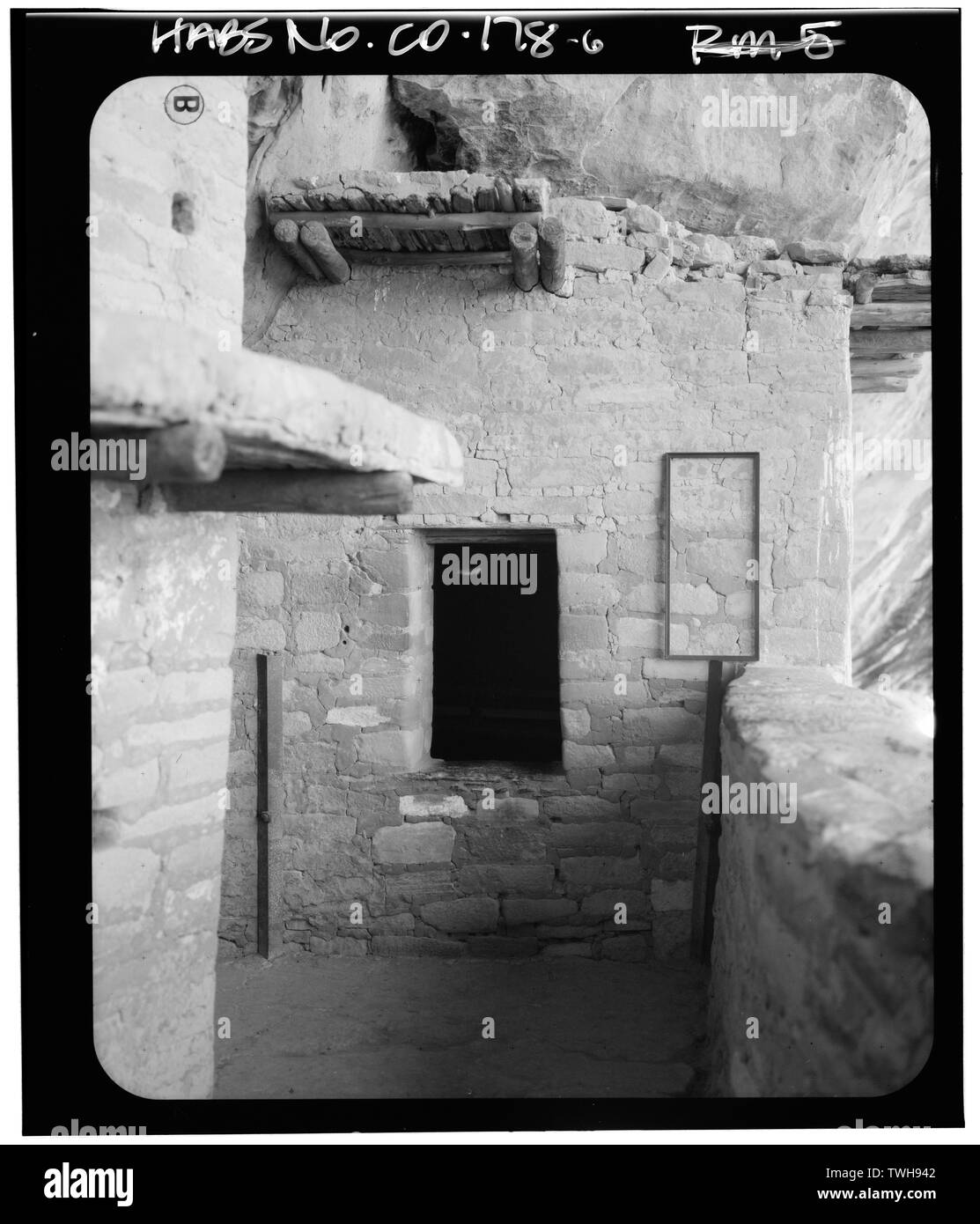 Zimmer 5 - Balkon Haus, Cortez, Montezuma County, CO Stockfoto