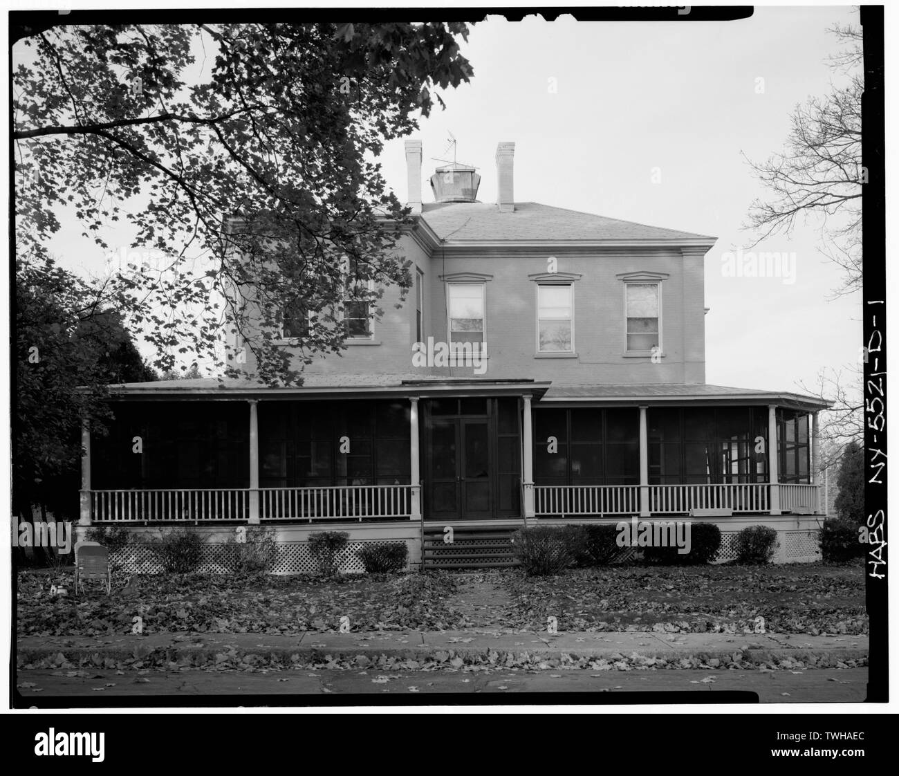 S (vorne). (Ryan) - watervliet Arsenal, Gebäude Nr. 4, Mardochai, westlich von Mettler Straße, Watervliet, Albany County, NY Stockfoto