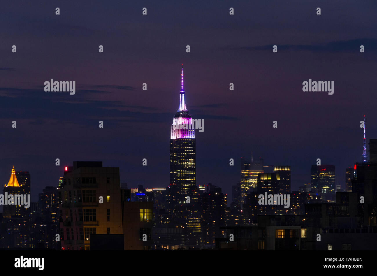 Empire State Building, New York City Stockfoto