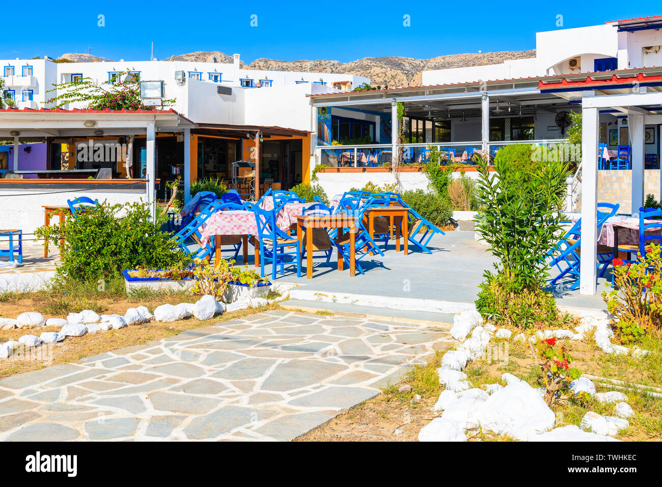 Griechisches Restaurant In Der Nähe Jetzt Geöffnet Crete village restaurant -Fotos und -Bildmaterial in hoher Auflösung