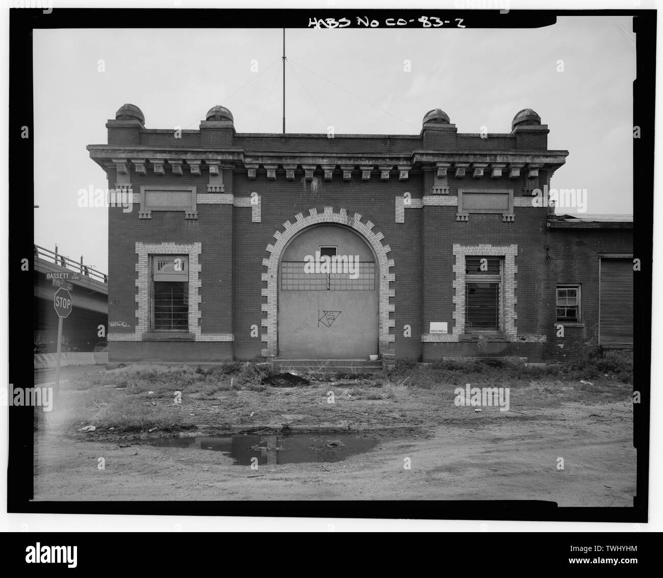 Seite, nach Nordwesten - Moffat Station, 2101 15th Street, Denver, Denver County, CO Stockfoto