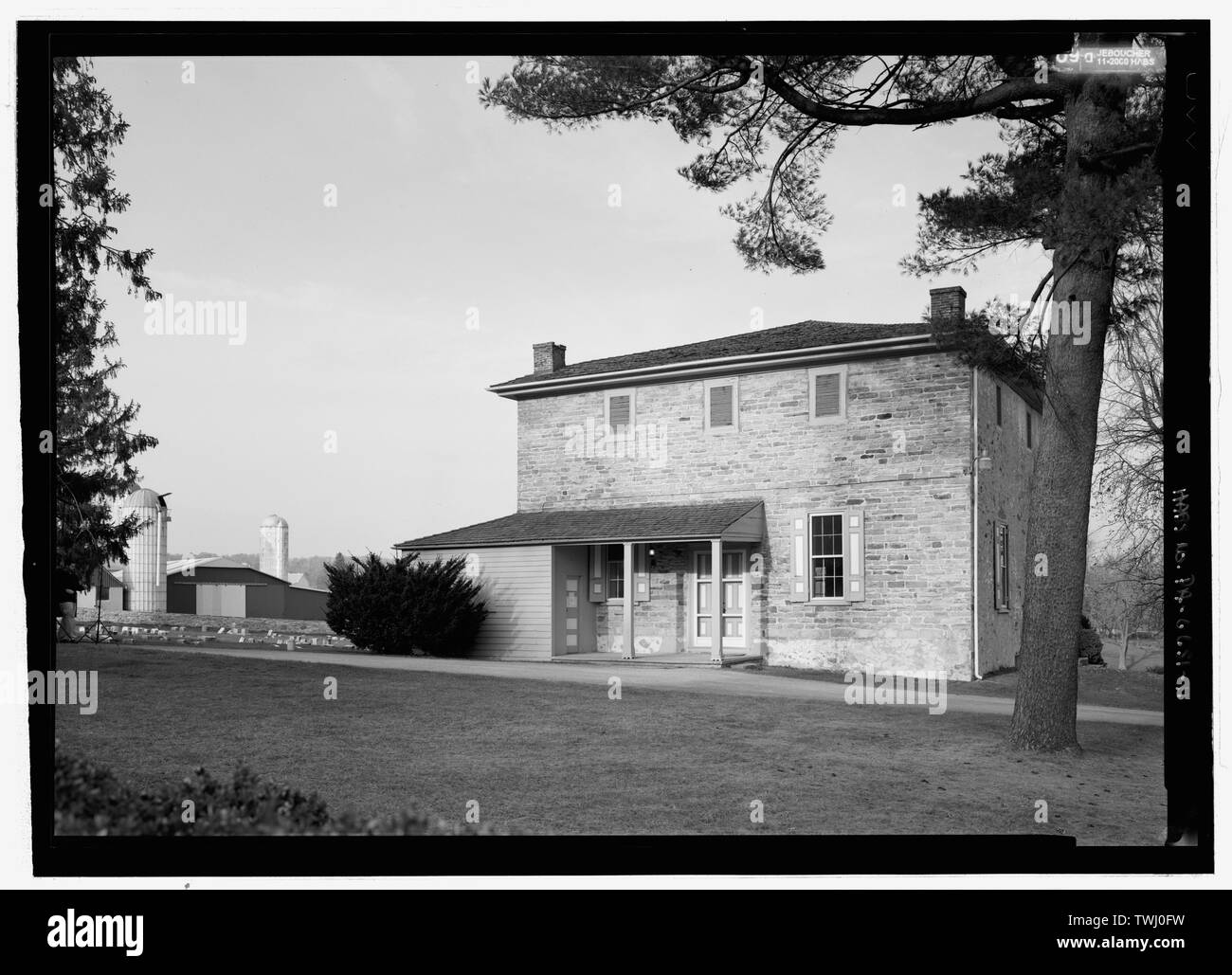  Sadsbury Freunde Meeting House, Simmontown Road, 0,25 Meilen östlich der Route 41 Kreuzung