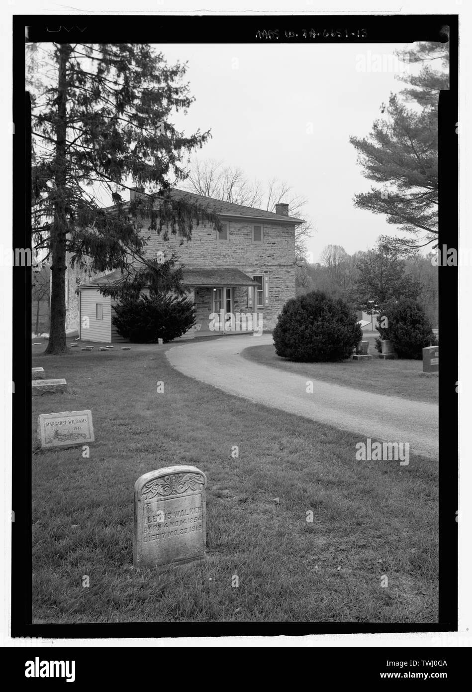  Sadsbury Freunde Meeting House, Simmontown Road, 0,25 Meilen östlich der Route 41 Kreuzung