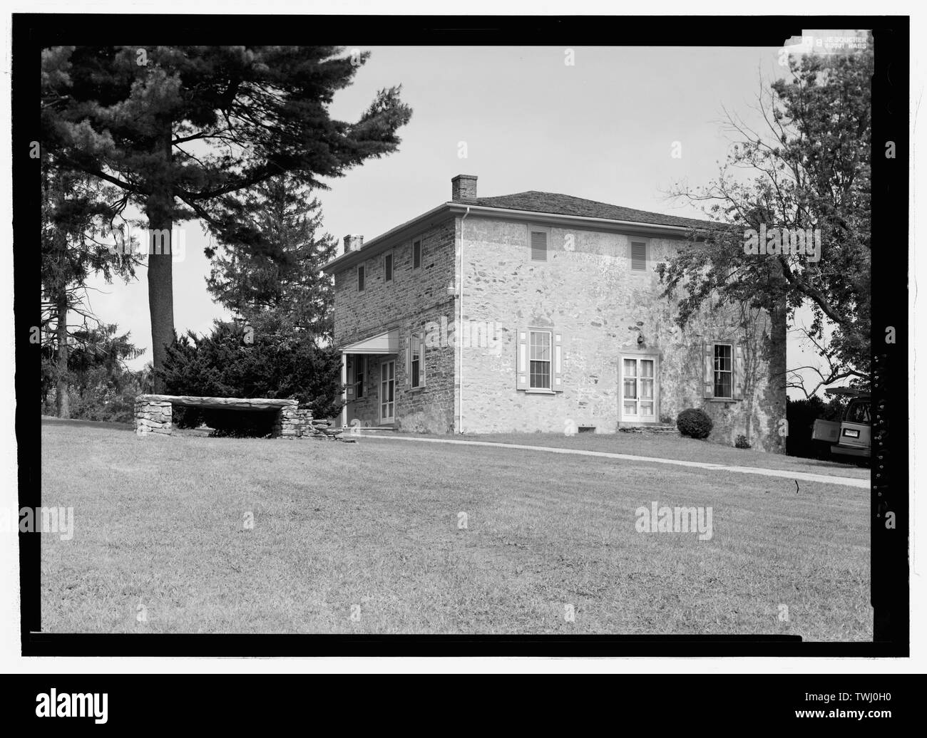  Sadsbury Freunde Meeting House, Simmontown Road, 0,25 Meilen östlich der Route 41 Kreuzung