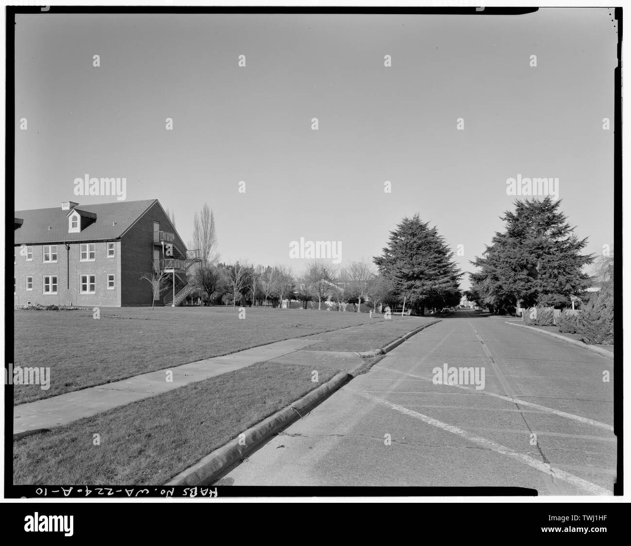 - Sand Point Naval Station Puget Sound, Gebäude Nr. 26 Nord, 7400 Sand Point Weg nordöstlich, Seattle, King County, WA Stockfoto