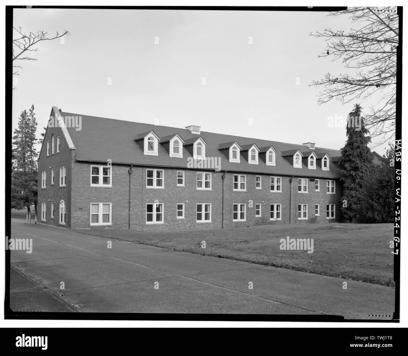 - Sand Point Naval Station Puget Sound, Gebäude Nr. 26 South, 7400 Sand Point Weg nordöstlich, Seattle, King County, WA Stockfoto
