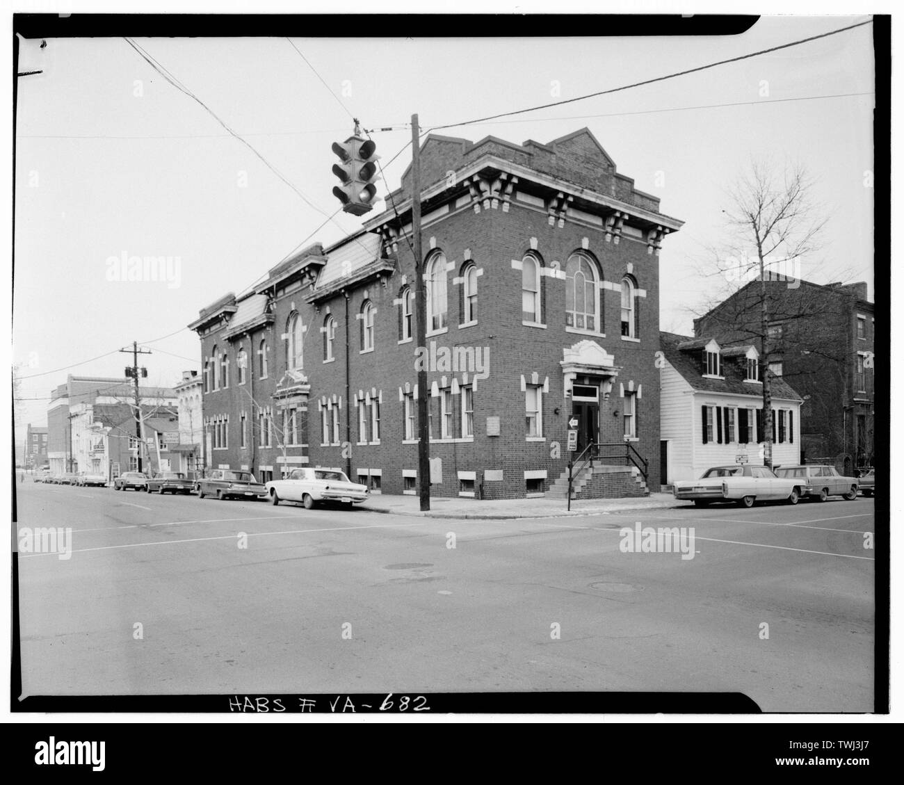 - Zweite presbyterianischen Kirche, Westminster Gebäude, 521-523 Prince Street, Alexandria, unabhängige Stadt, VA; Rodgers, Joseph F Stockfoto