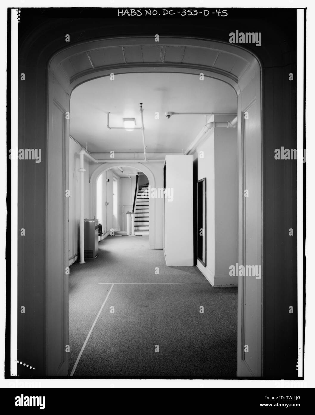 Zweite Etage, Zimmer 203, nach Osten - US-Soldaten nach Hause, Mais Rigs, Rock Creek Church Road und Upshur Street Northwest, Washington, District of Columbia, DC Stockfoto