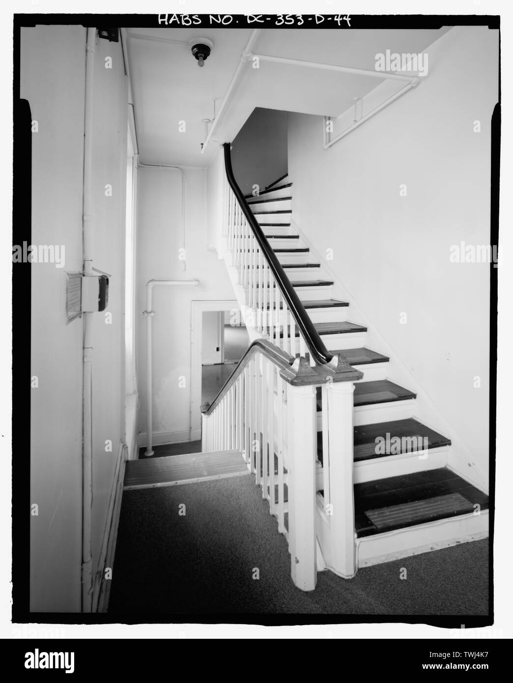 Zweite Etage, Zimmer 201, nach Osten - US-Soldaten nach Hause, Mais Rigs, Rock Creek Church Road und Upshur Street Northwest, Washington, District of Columbia, DC Stockfoto