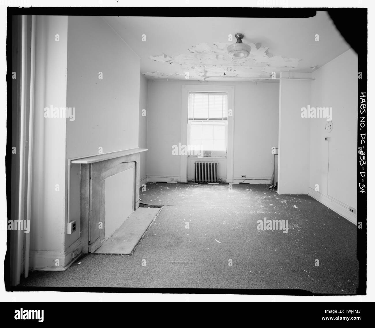 Zweite Etage, Zimmer 210, Südlage - US-Soldaten nach Hause, Mais Rigs, Rock Creek Church Road und Upshur Street Northwest, Washington, District of Columbia, DC Stockfoto