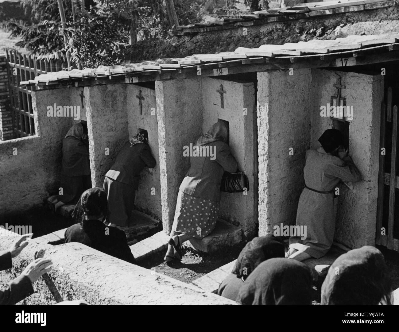 Das Heiligtum der Muttergottes von der Göttlichen Liebe, Rom, Italien, 1959 Stockfoto