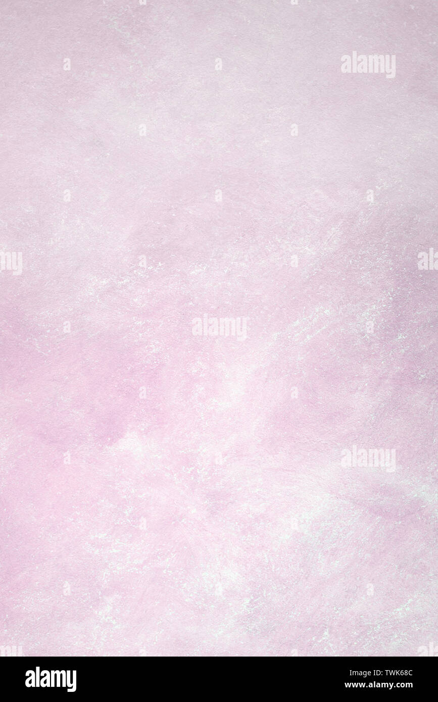 International Paper Size Vertical Gradient Pastell pink grunge Effekt strukturierten Hintergrund Stockfoto