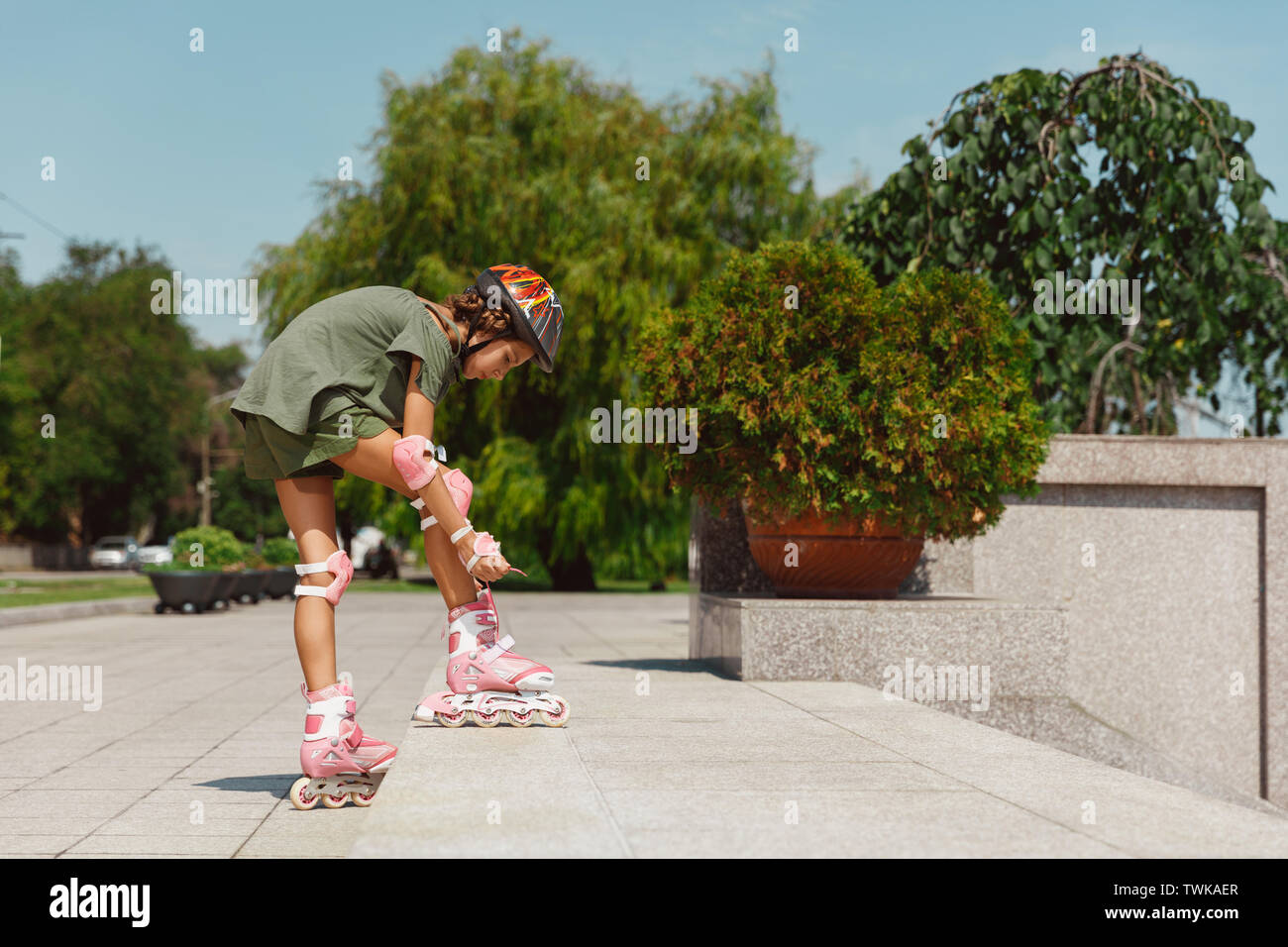 Skatepark Kinder Stockfotos und -bilder Kaufen - Alamy