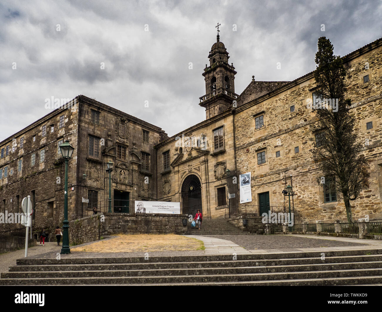 Santiago de Compostela - Spanien, 15. Juni 2019 - Museum des galicischen Volkes Gebäude in Santiago de Compostela - Spanien Stockfoto