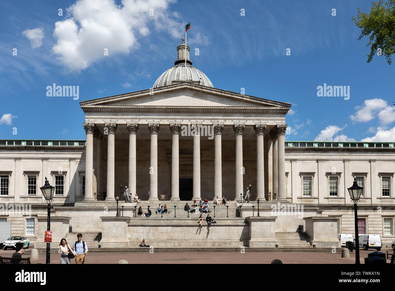 University College London Hauptgebäude. Stockfoto