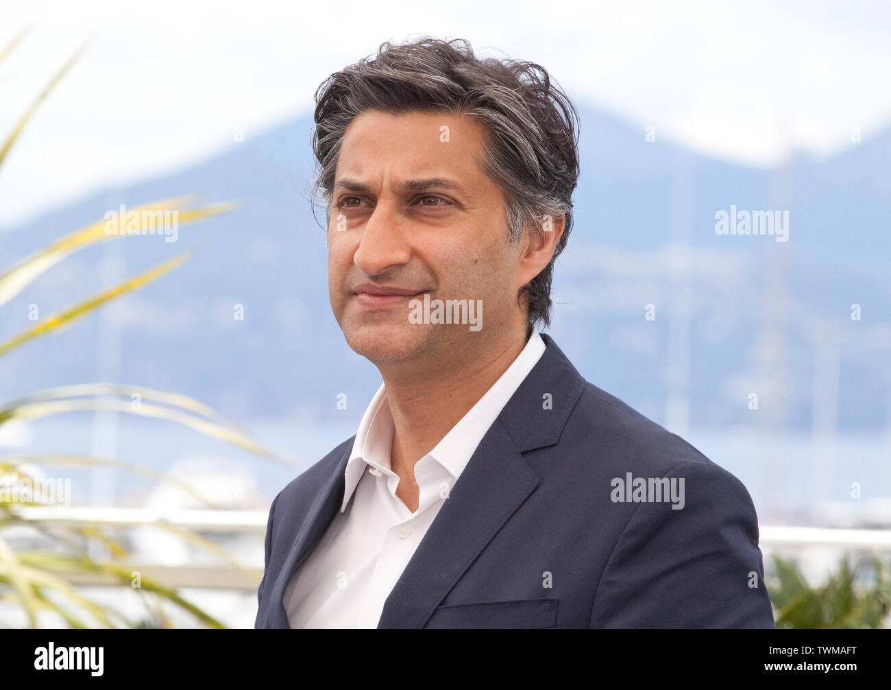 Regisseur Asif Kapadia bei Diego Maradona film Foto an der 72nd Cannes Film Festival, Montag, 20. Mai 2019, Cannes, Frankreich. Foto: Doreen Kennedy Stockfoto