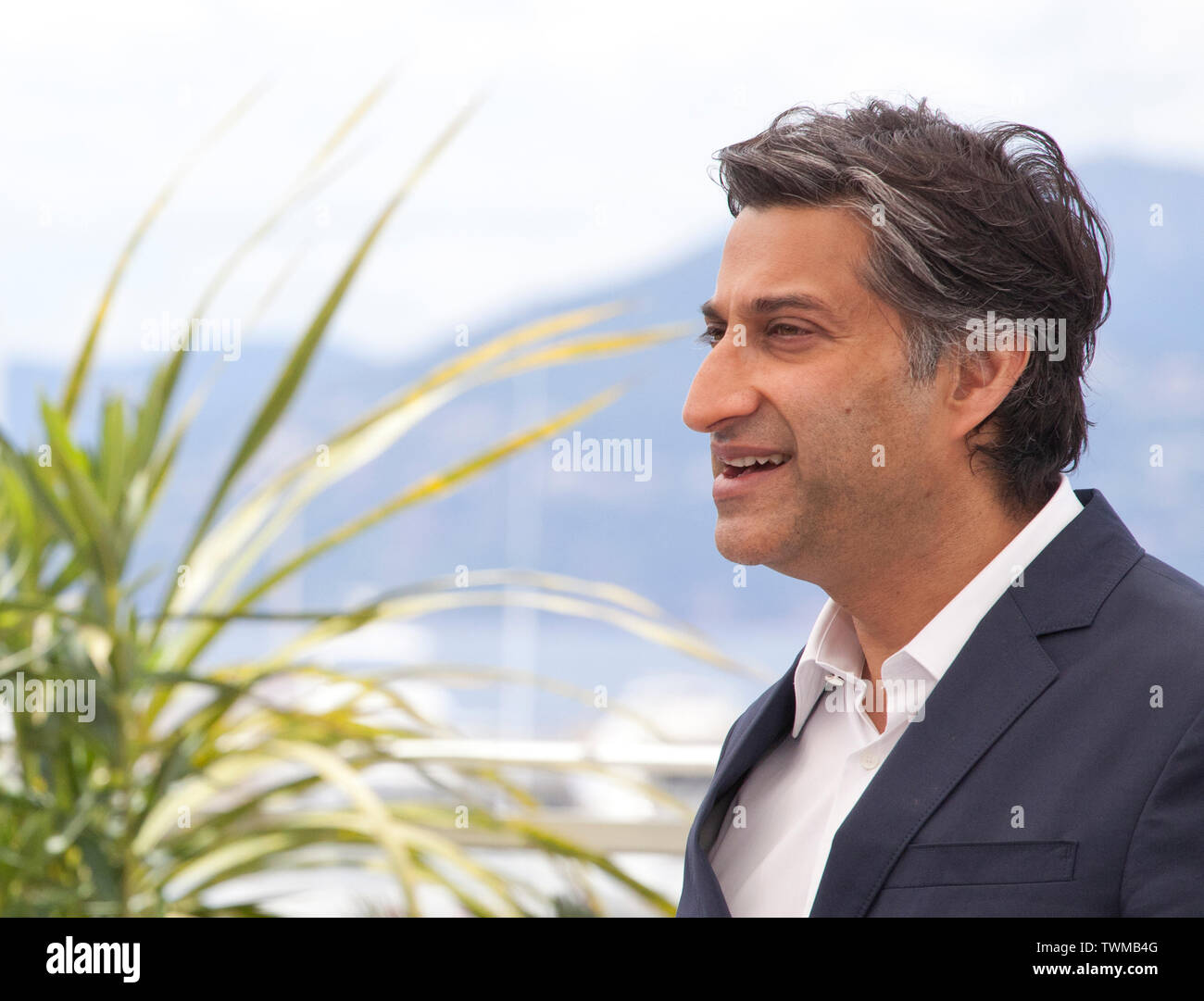 Regisseur Asif Kapadia bei Diego Maradona film Foto an der 72nd Cannes Film Festival, Montag, 20. Mai 2019, Cannes, Frankreich. Foto: Doreen Kennedy Stockfoto