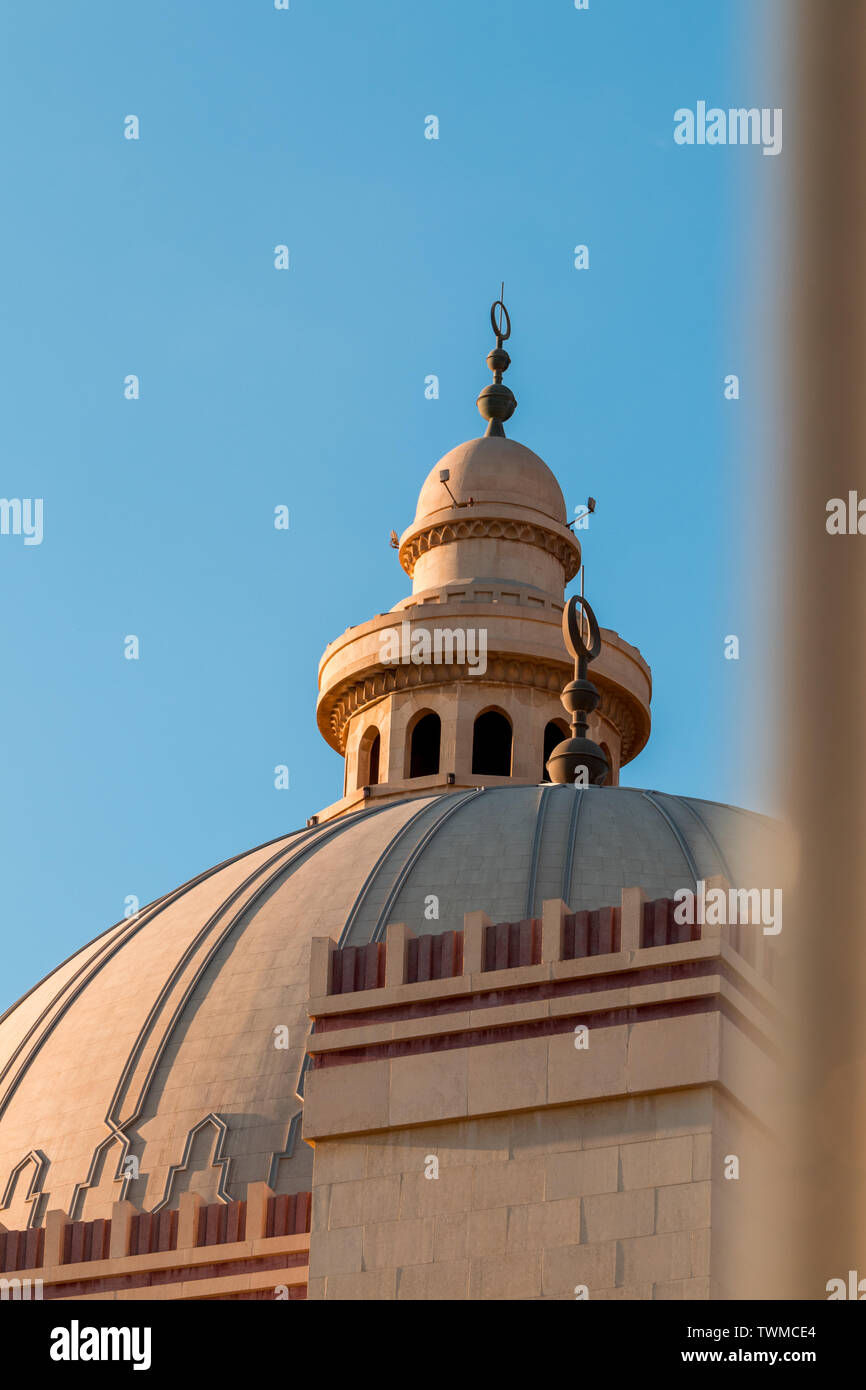 Große Moschee-Bahrain Stockfoto