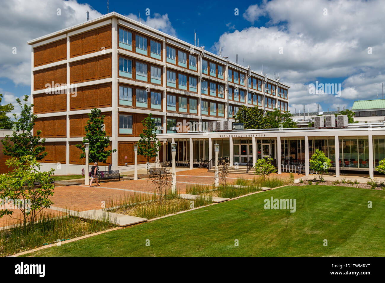 ATHENS, GA, USA - Mai 3: Biologische Wissenschaften Gebäude am 3. Mai 2019 an der Universität von Georgia in Athens, Georgia. Stockfoto