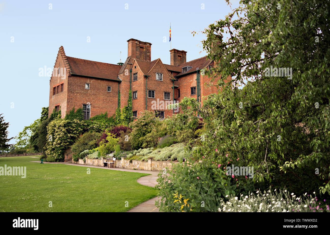 Chartwell House das Haus von Winston Churchill aus dem Garten Stockfoto