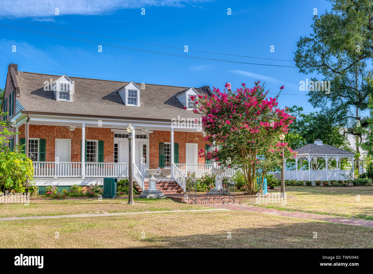 Biloxi Mississippi, USA, 16. Juni 2019. Das Haus ist eines der ältesten Gebäude in Biloxi Stockfoto