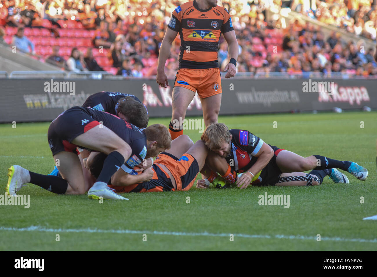 Betfred Super League, Salford v Castleford 21-06-2019 Stockfoto