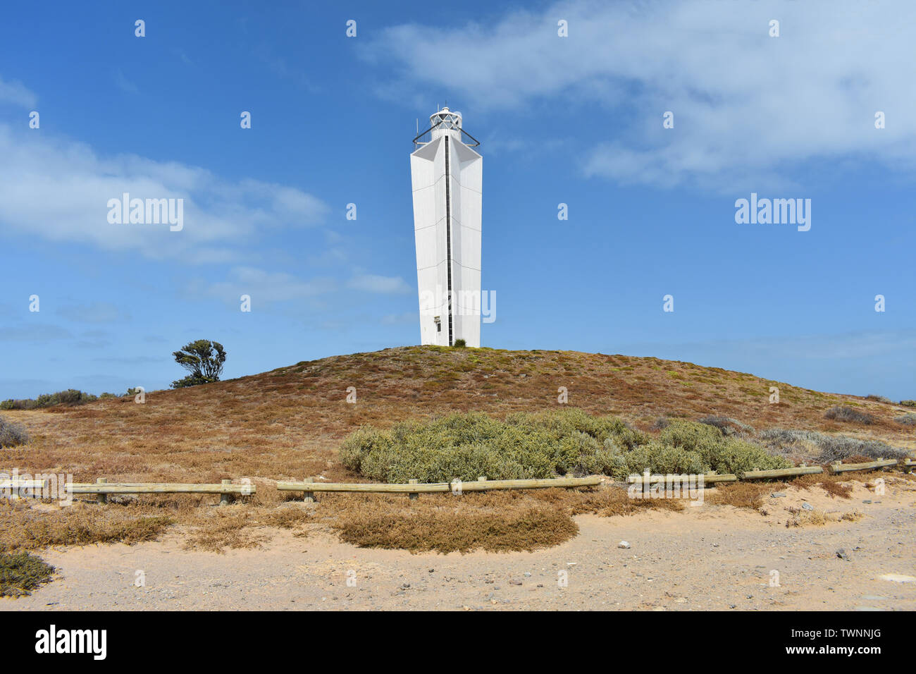 Cape Jervis, Leuchtturm, Fleurieu Peninsula, South Australia, Australien Stockfoto