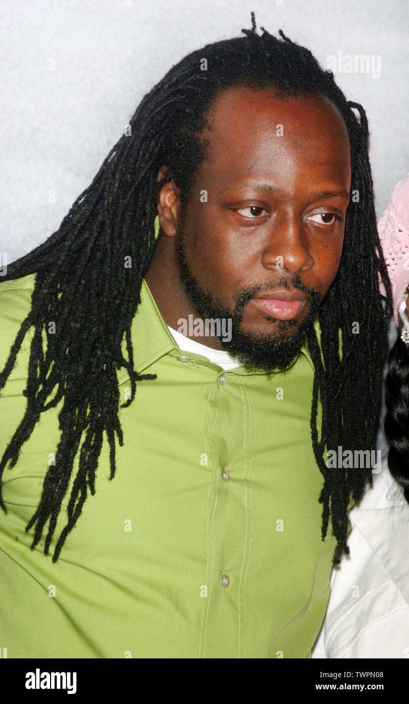 WYCLEF JEAN 05/25/2004 Foto von John Barrett/PHOTOlink.net Stockfoto