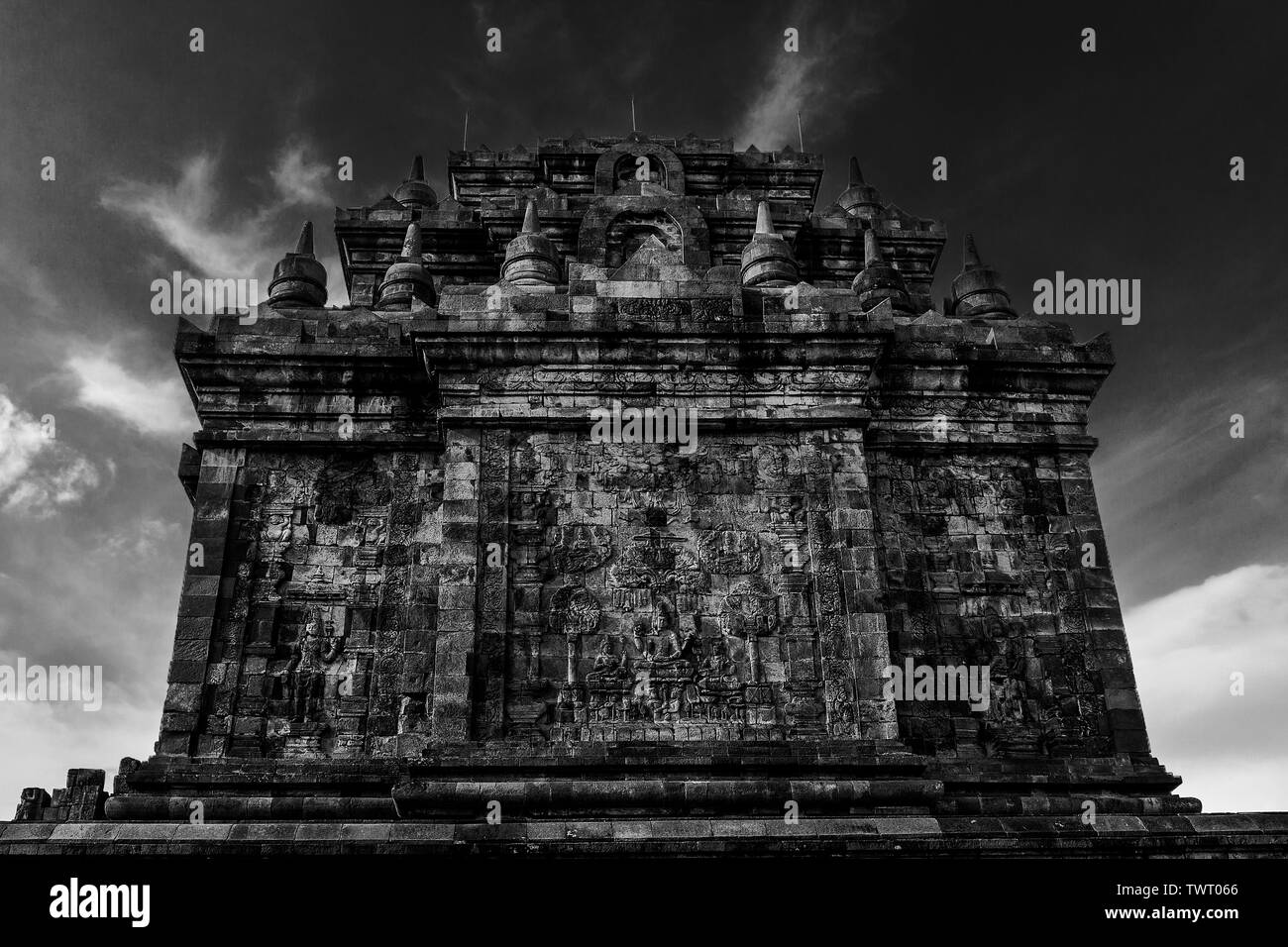 Tempel Mendut Stockfoto